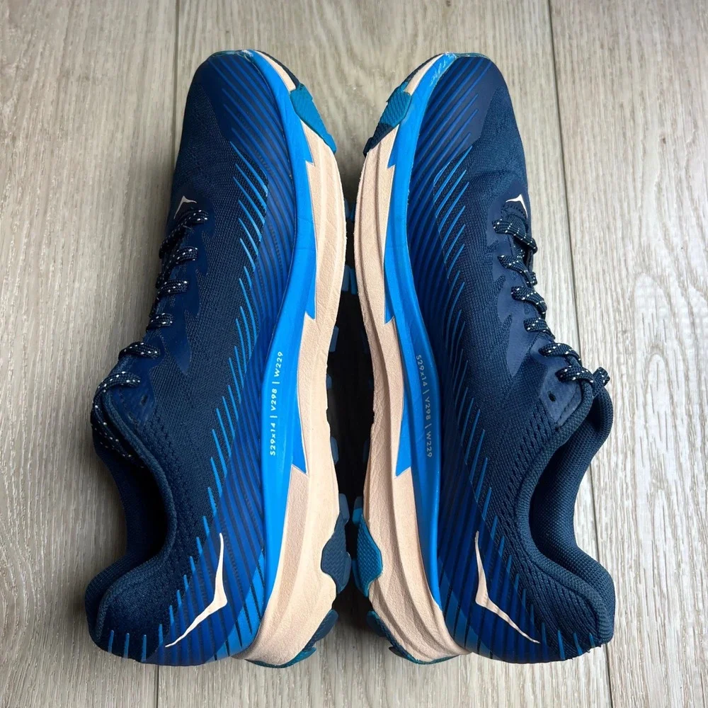 Hoka One One Torrent 2 Indigo Bunting Trail Running Shoes Womens 8.5